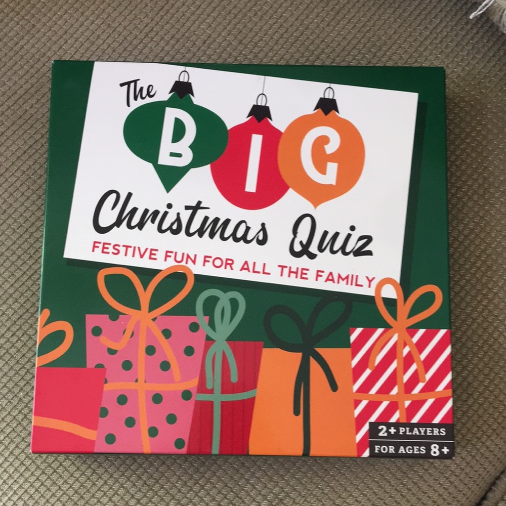 The Big Christmas Quiz Trivia, Charades Game
